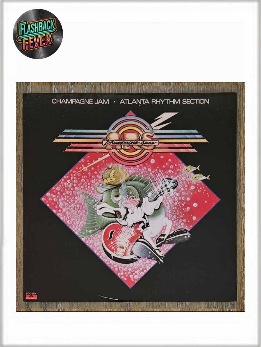 4/$30-ATLANTA RHYTHM SECTION•Champagne Jam•1978 US (#PD-1-6134) Pitman Pressing